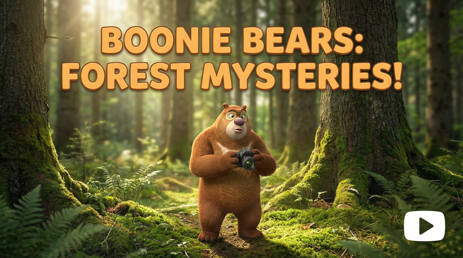 双飞熊二风格动物视频