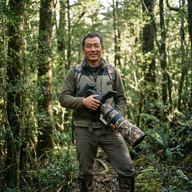 双飞野生动物解说专家 张明辉